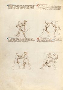 Kampf mit Dolch von Fiore Furlan dei Liberi da Premariacco