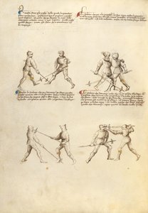 Kampf mit der Streitaxt von Fiore Furlan dei Liberi da Premariacco