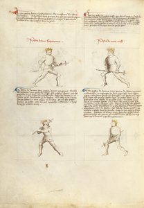 Kampf mit der Streitaxt von Fiore Furlan dei Liberi da Premariacco
