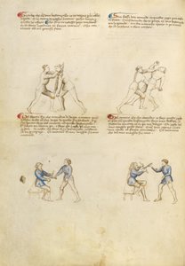 Kampf mit Rondel und Dolch von Fiore Furlan dei Liberi da Premariacco