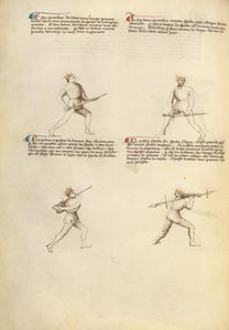 Kampf mit Schwert von Fiore Furlan dei Liberi da Premariacco