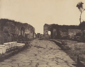 Pompeji, Pompeys Gasse, Grabdenkmal von Mamia von Firmin Eugène Le Dien