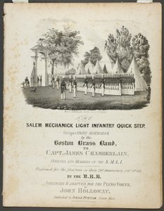 Der Salem Mechanick Light Infantry Quick Step von Fitz Henry Lane