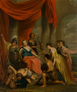 Ein allegorisches Gemälde der Gerechtigkeit von Flemish School