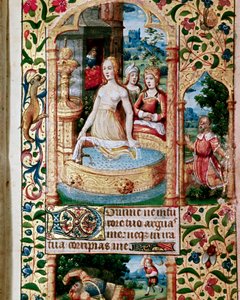 Bathseba im Bad wird von König David beobachtet