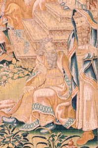 Serie Das Buch Judith. Rückkehr nach Bethulia. Achter Wandteppich der Serie. Herstellung Niederlande, Brüssel(?). Zweite Hälfte des 16. Jahrhunderts.