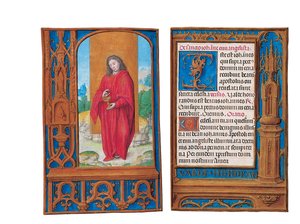 Folios aus dem Rothschild-Stundenbuch, Gent oder Brügge, ca. 1505