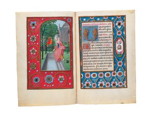 Folios aus dem Rothschild-Stundenbuch, Gent oder Brügge, um 1505