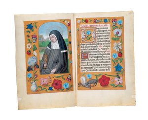 Folios aus dem Rothschild-Stundenbuch, Gent oder Brügge, um 1505 von Flemish School