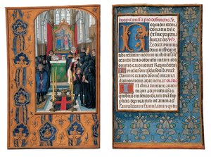 Folios aus dem Rothschild-Stundenbuch, Gent oder Brügge, ca. 1505