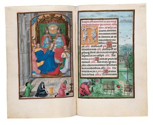 Folios aus dem Rothschild-Stundenbuch, Gent oder Brügge, ca. 1505