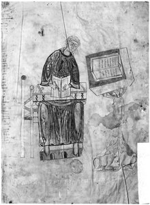 Ms 528 fol.1r Lektionar, der Kopist von Flemish School