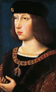 Porträt von Philipp I. von Kastilien, genannt der Schöne, Königsgemahl von Kastilien und León