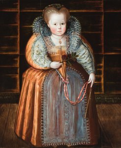 Porträt eines Kindes, angeblich Königin Elizabeth