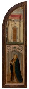 Rechtes Panel von Madonna und Petrus Wijts von Flemish School