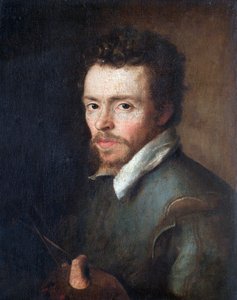 Selbstporträt eines unbekannten Malers von Flemish School