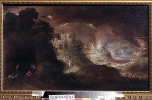 Sodom und Gomorrha von Flemish School