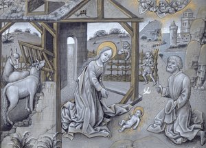 Die Geburt Christi von Flemish School