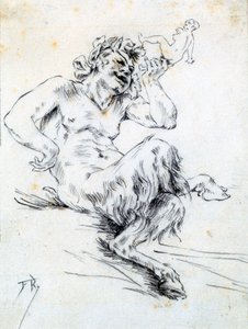Fauna, ca. 1850-1898 von Félicien Rops