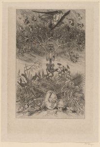 Frontispiz: Die Waifs (Les Epaves) von Félicien Rops