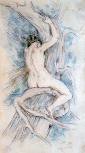 Hamadryade von Félicien Rops