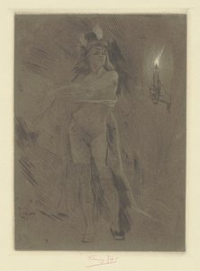 Die Rache einer Frau von Félicien Rops