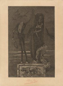 Das höchste Laster: Frontispiz von Félicien Rops