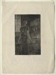 Die Hinrichtung von Levallois-Perret von Félicien Rops