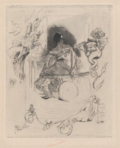 Die letzte Maja von Félicien Rops