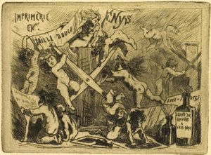 Die Presse von Félicien Rops