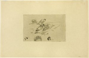 Mühe, II von Félicien Rops