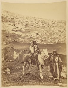 Beduinen von Moab von Félix Bonfils