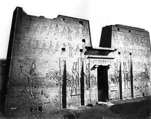 Edfu, Nubien, Ägypten, 1878