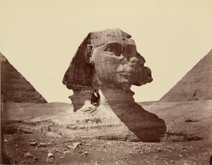 Sphinx und Pyramiden