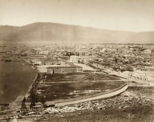 Ansicht von Smyrna, in der Türkei