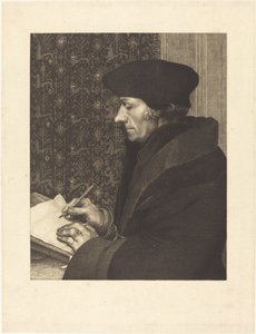 Erasmus von Félix Bracquemond after Hans Holbein the Younger