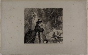 Im Zoologischen Garten, zweite Platte von Félix Henri Bracquemond