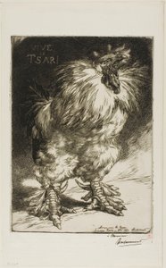 Es lebe der Zar! von Félix Henri Bracquemond