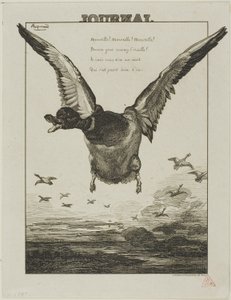 Die Ente von Félix Henri Bracquemond
