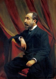 Porträt von Bartomeu Robert i Yarzabal (1842-1902), spanischer Arzt und Politiker von Félix Mestres Borrell