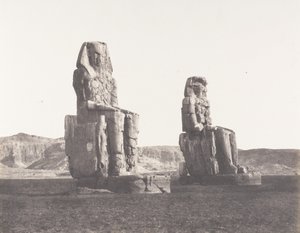 Gournah Theben, Kolosse, der rechte genannt Memnon