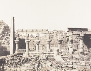Ile de Fileh Philä, Südgebäude und Teil der westlichen Kolonnade