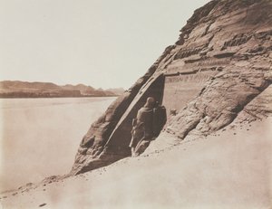 Großer Speos - Blick von der Sanddüne (Tempel von Ramses II), Abu Simbel