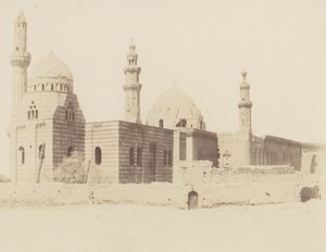 Le Kaire, Moscheen von Iscander-Pacha und Sultan Haçan, 1851-52, gedruckt 1853-54 von Félix Teynard