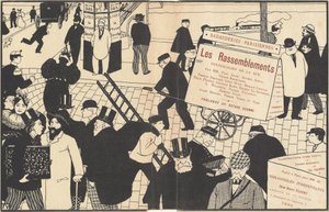 Buchumschlag für "Les Rassemblements"