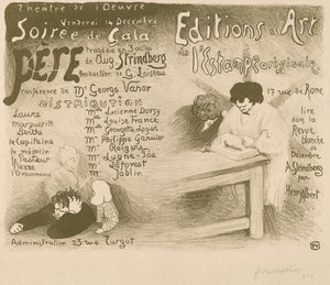 Père: Tragödie in 3 Akten von Aug. Strindberg, 1894 von Félix Vallotton