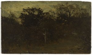 Waldecke, zwischen 1850 und 1860