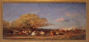 In der Nähe von Algier, ca. 1859 von Félix Ziem
