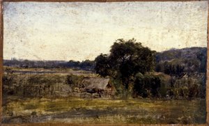 Reetdachhaus, zwischen 1850 und 1860