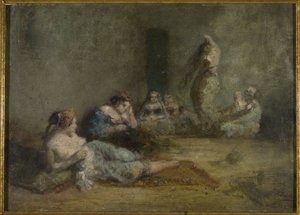 Der Harem, zwischen 1855 und 1856